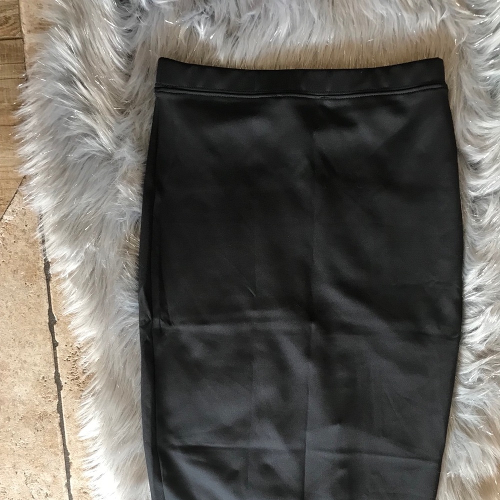 Necessary Objects Black Stretch Pencil Skirt - image 2